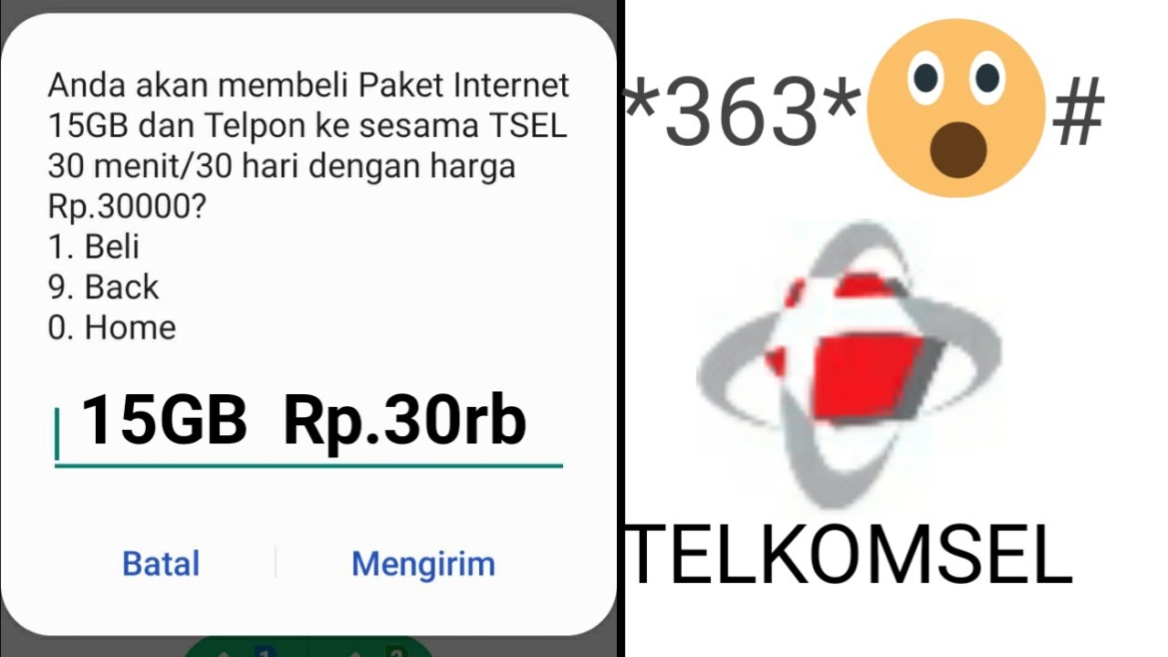 Paket internet telkomsel murah 2021